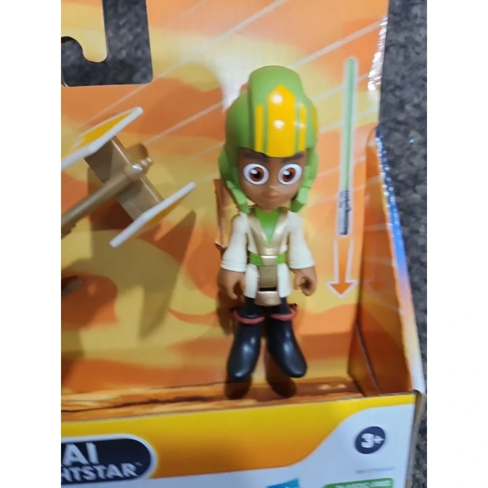 Star Wars Young Jedi Adventures KAI BRIGHTSTAR with Speeder‎ Bike NEW(F)